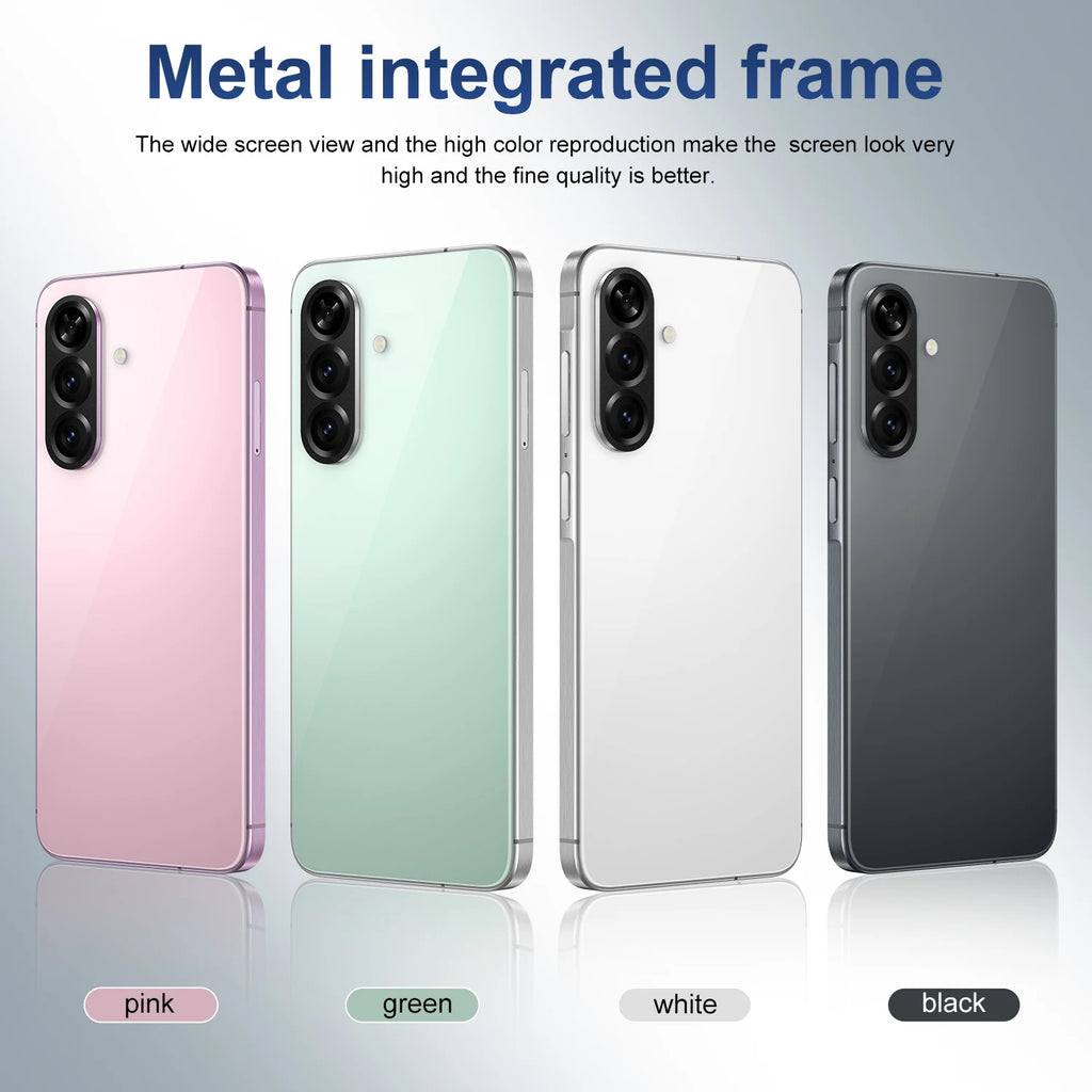 A56 5G Android Smartphone Factory Direct Wholesale 128GB/256GB Unlocked Global Version 2025 New Model 108MP 4K CE/FCC Certified