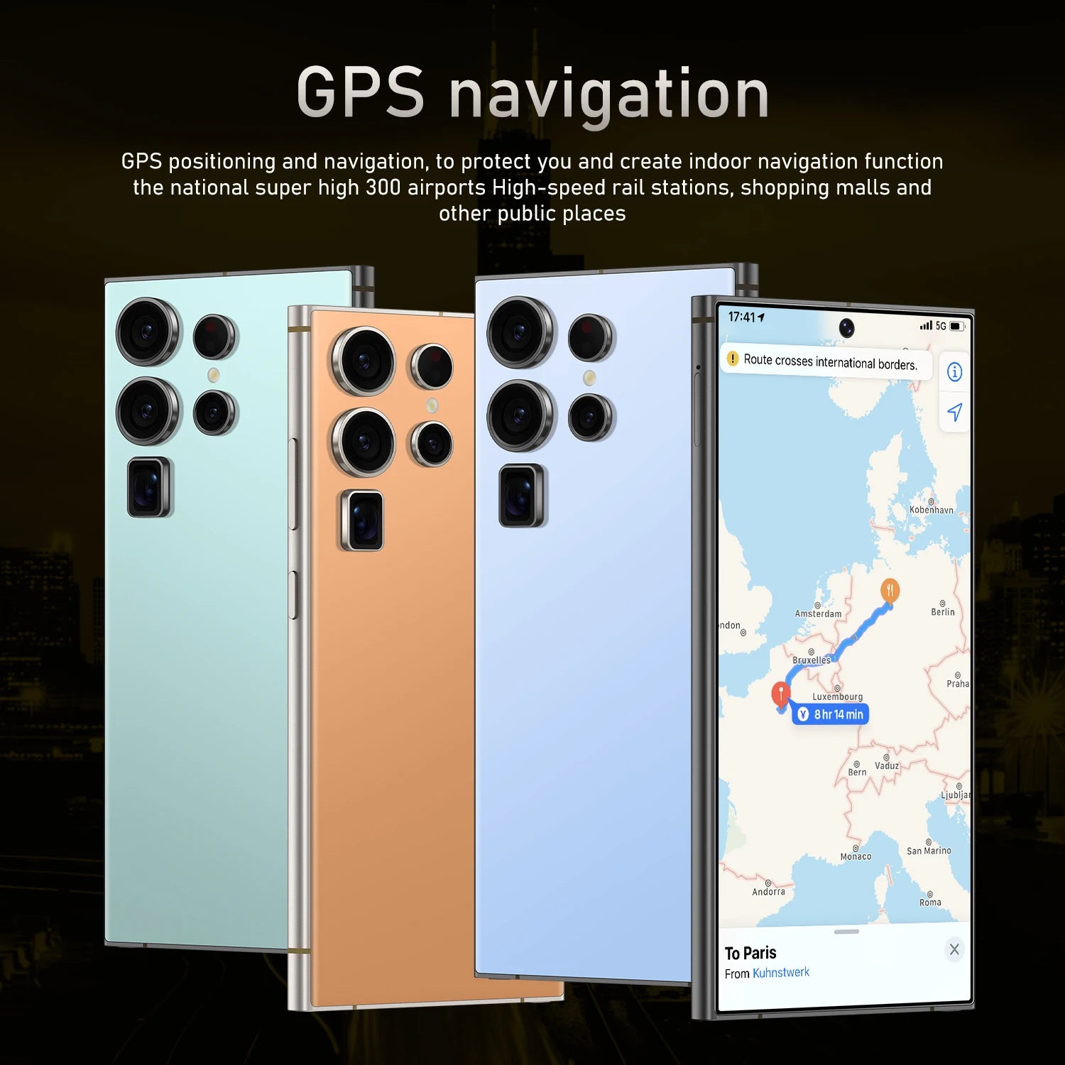 2025 Online Retailer C23 Ultra Mobile Phones Android 6.8 Inch Dual SIM (Nano SIM) Unlock Original 3G/4G/5G/ WIFI 5G Smartphone
