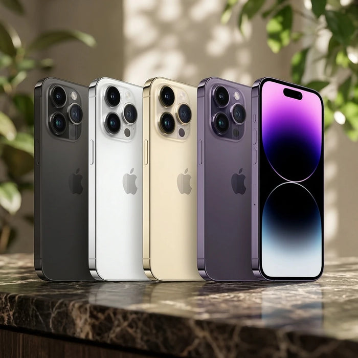 A+ Grade Used Mobile Phone iPhone 14 Pro Max Smooth Running Unlocked 6.7 Inch Screen Four Fashion Colors Export Wholesale