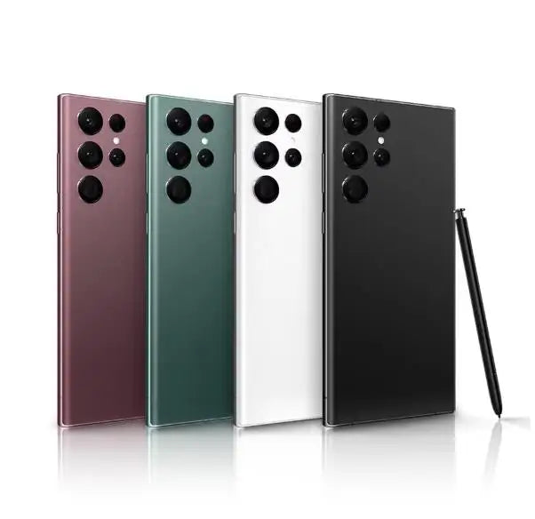 Wholesale Original Unlocked Android 11 S22 Ultra 5G Smartphone Octa Core CPU CDMA LTE Cellular AMOLED 6.9" Display NFC 40W Quick